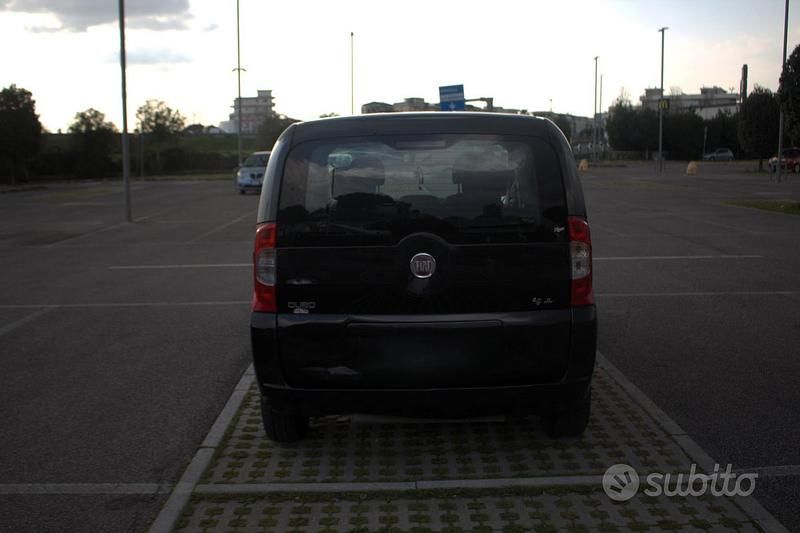 Usata Fiat Qubo Trekking 77 CV (56 kW) 2010 Nero Monovolume