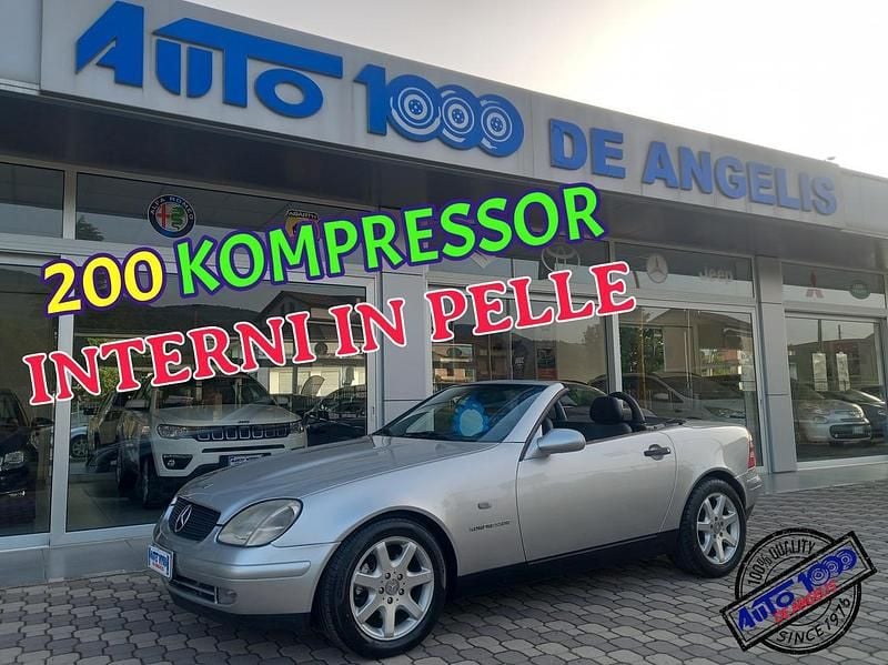 Usata Mercedes SLK200 192 CV (141 kW) 2000 Argento Cabrio