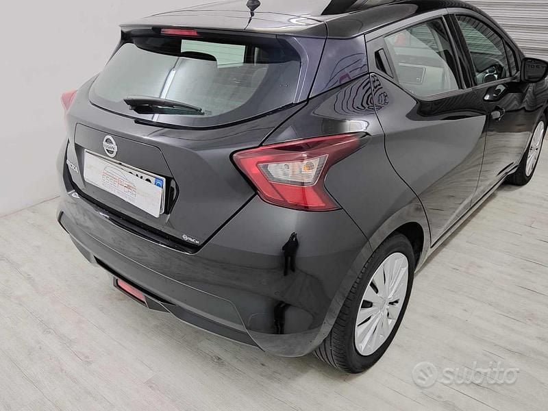 Usata Nissan Micra Acenta 92 CV (67 kW) 2021 Nero Utilitaria