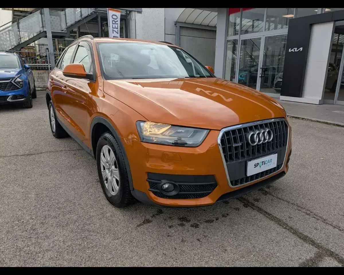 Usata Audi Q3 Advanced 140 CV (102 kW) 2014 Arancione SUV