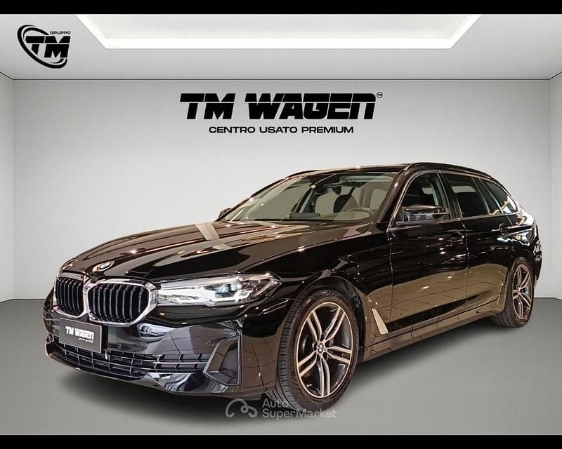 Usata BMW 520 190 CV (139 kW) 2021 Nero Station wagon
