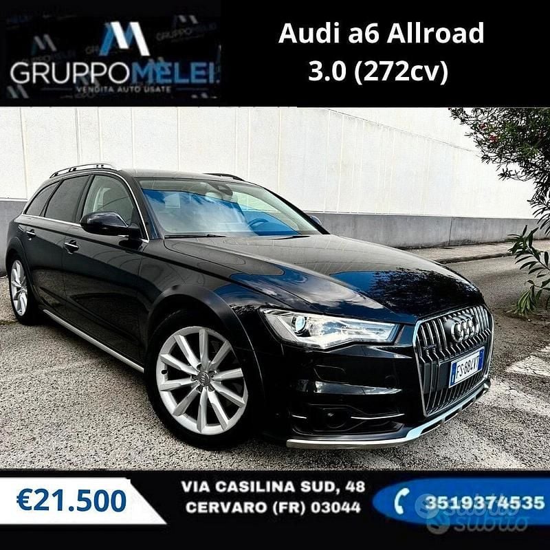Usata Audi A6 Allroad Advanced 320 CV (235 kW) 2017 Nero Station wagon