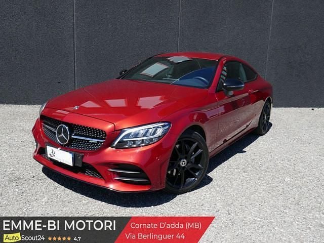 Rosso Usata 2019 Mercedes C180 Premium Coupé | 29.900 € (Cara) - Immagine 1/4