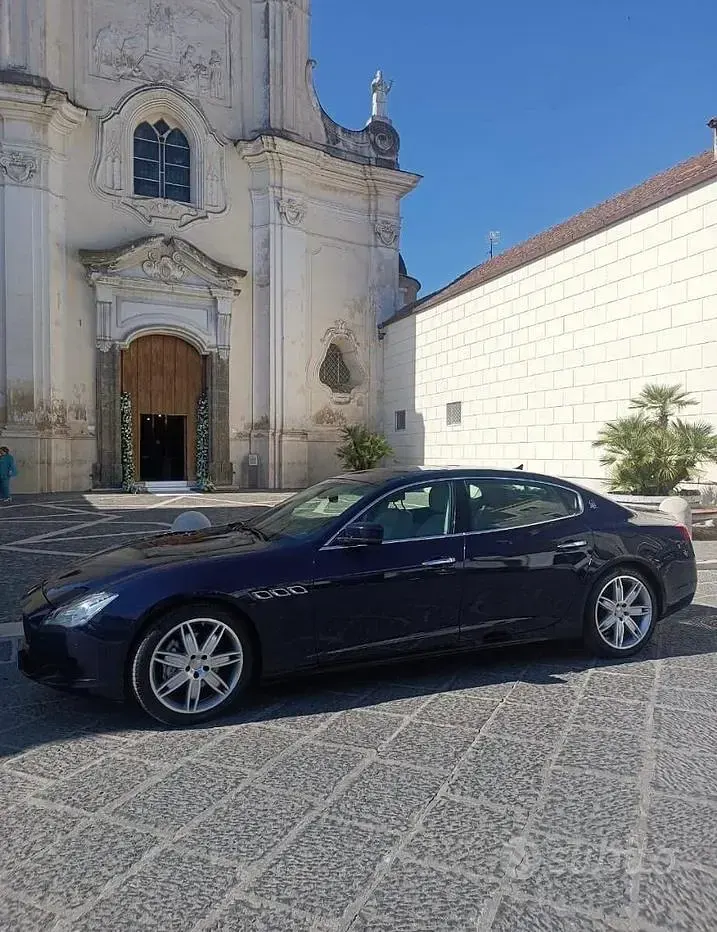Usata Maserati Quattroporte 250 CV (183 kW) 2014 Blu Berlina