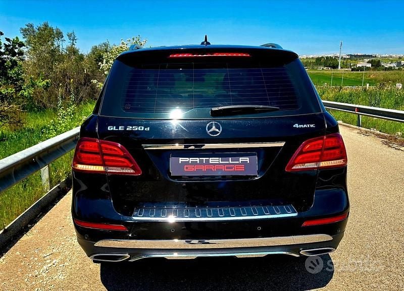 Usata Mercedes GLE250 204 CV (150 kW) 2018 Nero SUV