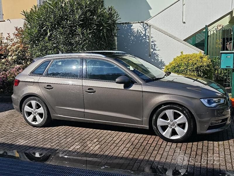 Usata Audi A3 Ambition 110 CV (80 kW) 2016 Grigio Berlina