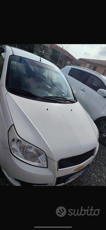 Usata Chevrolet Aveo 2009 Bianco Berlina