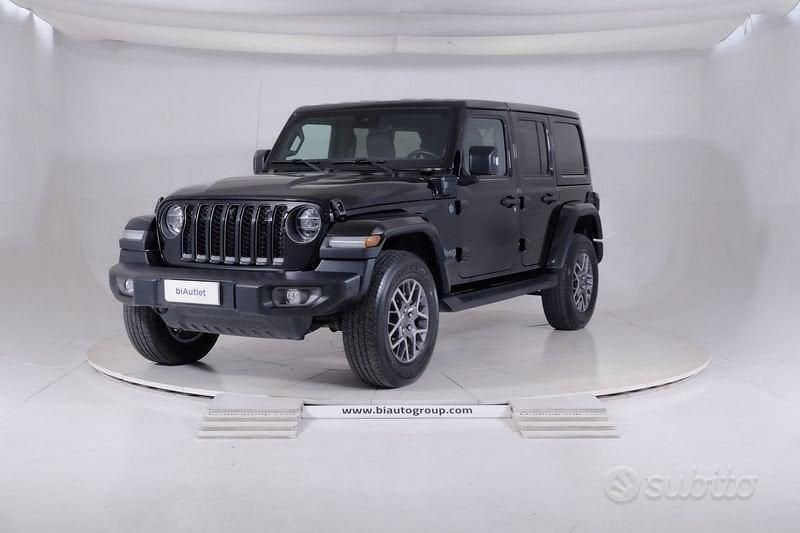Nero Usata 2021 Jeep Wrangler SUV | 53.900 € (Buon prezzo) - Immagine 1/4