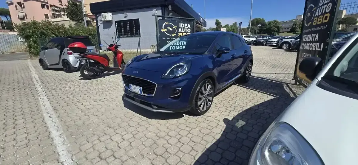Usata Ford Puma Titanium X 125 CV (91 kW) 2022 Blu/azzurro SUV