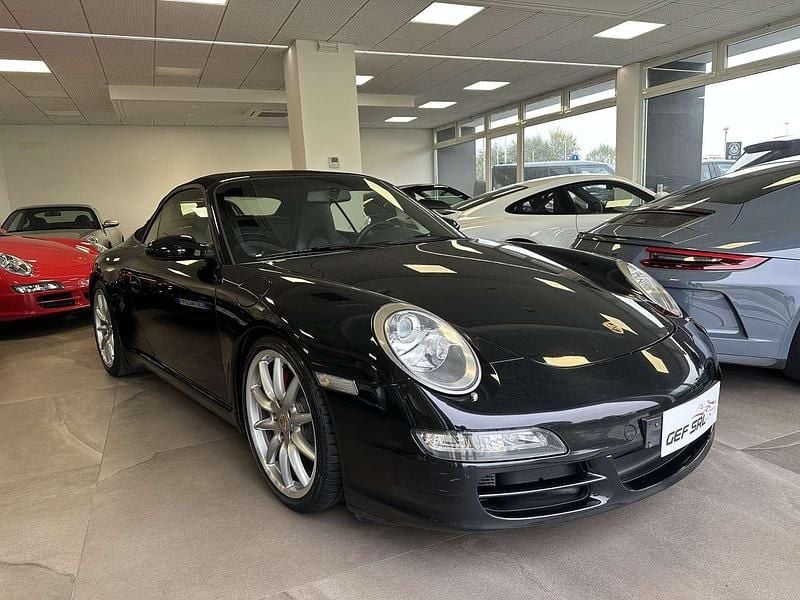 Nero Usata 2008 Porsche 911 Carrera S Cabriolet Cabrio | 58.500 € (Super prezzo) - Immagine 1/4
