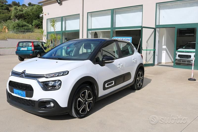 Usata Citroën C3 PureTech 110 CV (80 kW) 2021 Bianco Berlina