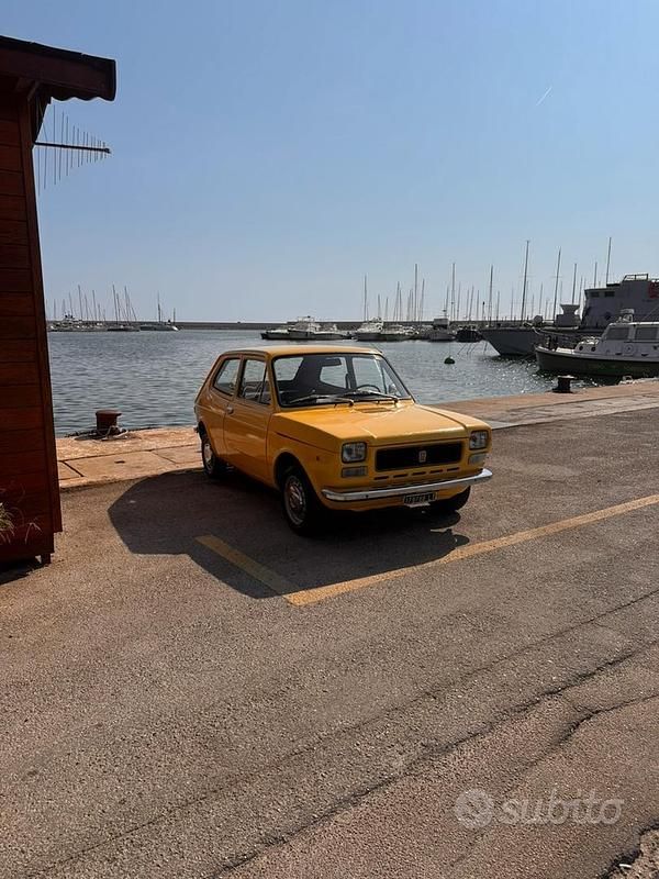 Usata Fiat 127 1970 Giallo Berlina