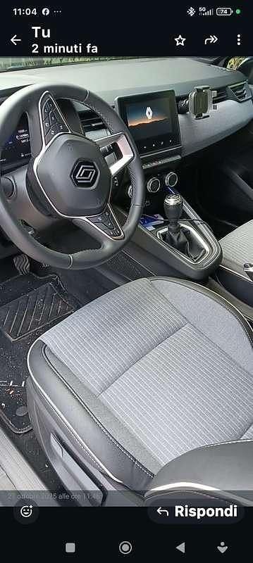 Usata Renault Clio V 101 CV (74 kW) 2024 Bianco Berlina