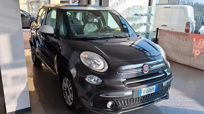 Usata Fiat 500L Lounge 95 CV (69 kW) 2018 Nero Monovolume