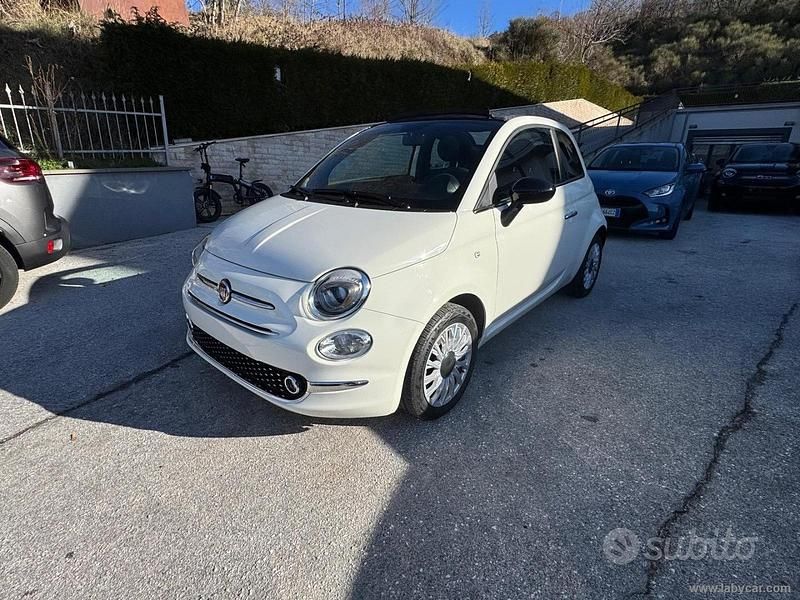 Usata Fiat 500C Dolcevita 69 CV (50 kW) 2024 Bianco Cabrio