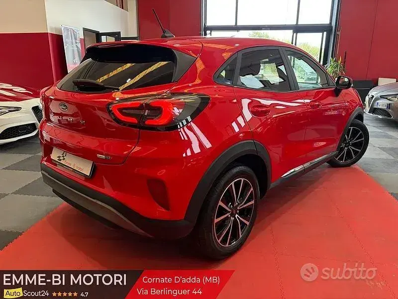 Usata Ford Puma Titanium 125 CV (91 kW) 2020 Rosso SUV