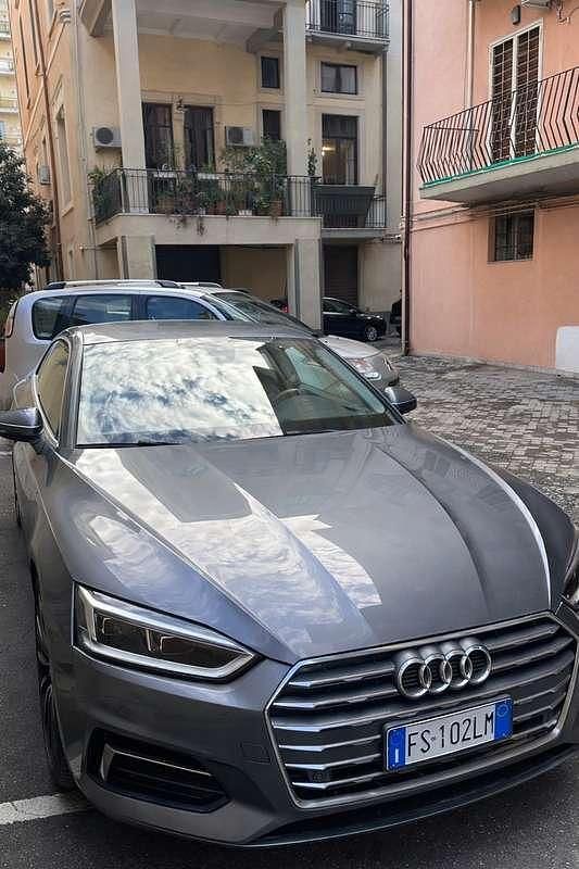 Usata Audi A5 Ambiente 190 CV (139 kW) 2018 Grigio Coupé