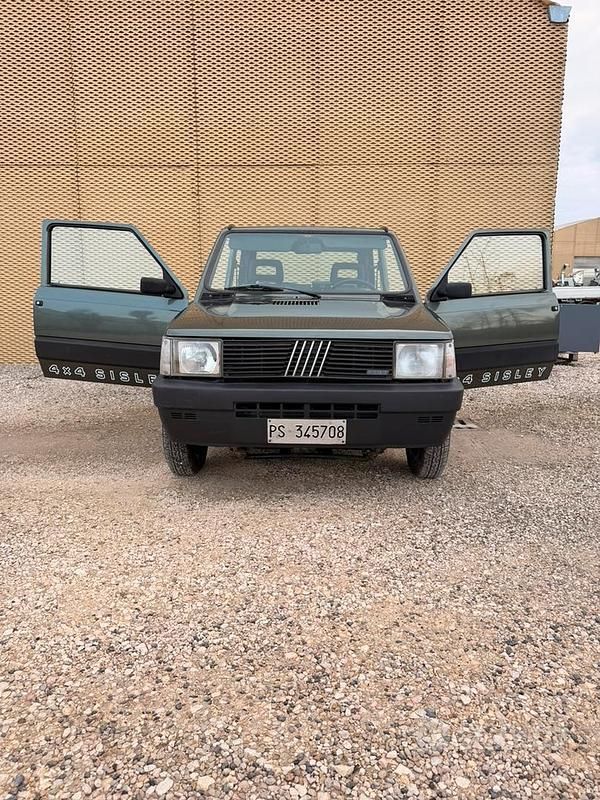 Usata Fiat Panda 4x4 1988 Verde Utilitaria