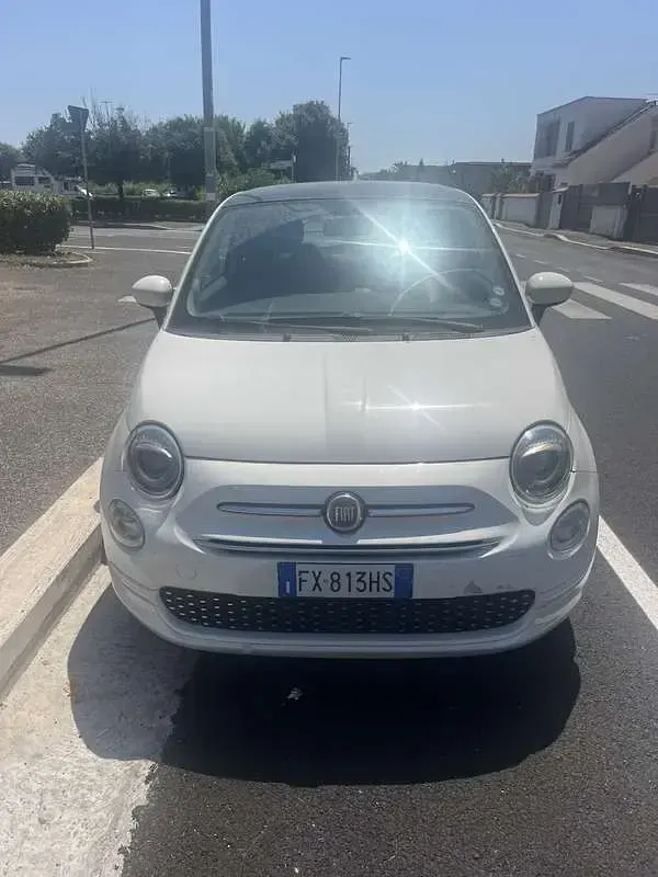 Usata Fiat 500 Lounge 69 CV (50 kW) 2019 Bianco Utilitaria