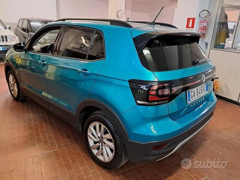 Usata VW T-Cross Advance 116 CV (85 kW) 2020 Verde SUV