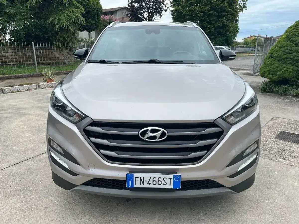 Usata Hyundai Tucson GO! 116 CV (85 kW) 2018 Grigio SUV
