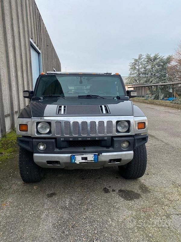 Nero Usata 2009 Hummer H2 SUV | 24.000 € - Immagine 1/4