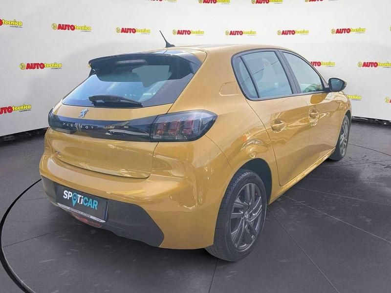 Usata Peugeot 208 Active 102 CV (75 kW) 2021 Giallo Utilitaria