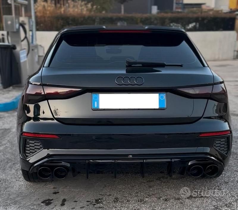 Usata Audi A3 S-Line 150 CV (110 kW) 2021 Nero Berlina