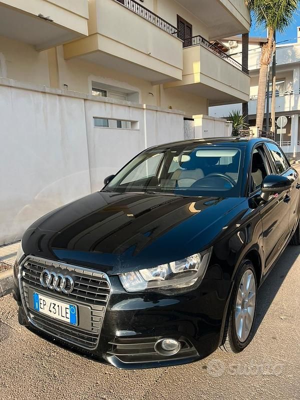 Usata Audi A1 82 CV (60 kW) 2012 Nero Utilitaria