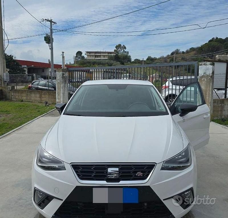Usata Seat Ibiza FR 95 CV (69 kW) 2018 Bianco Utilitaria