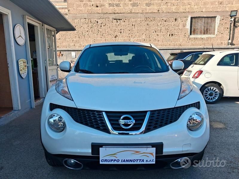 Bianco Usata 2014 Nissan Juke Acenta SUV | 6500 € (Buon prezzo) - Immagine 1/4