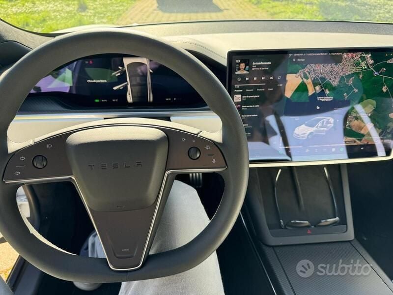 Nuova Tesla Model S Plaid 759 kW (1033 CV) 2025 Bianco Utilitaria