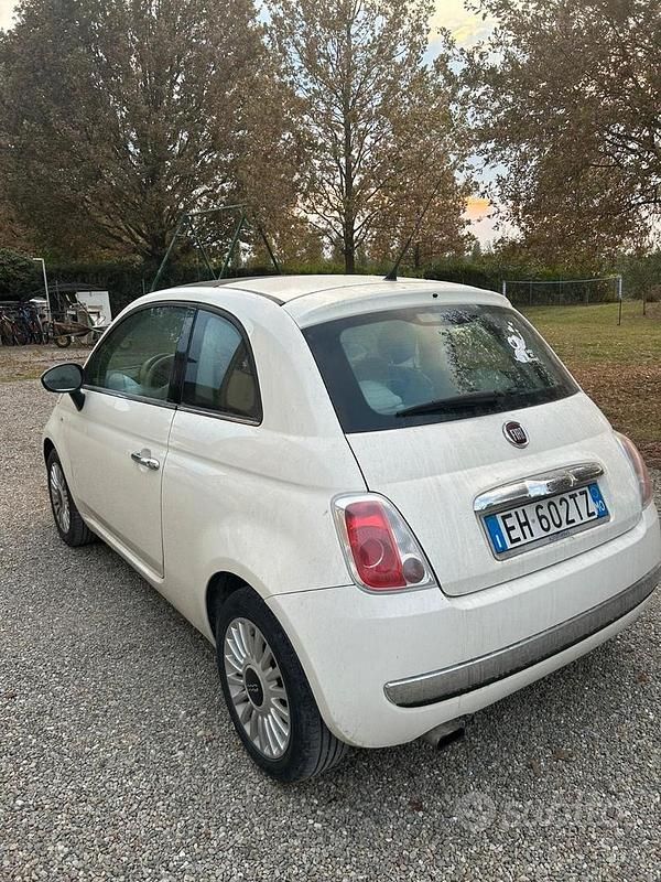 Usata Fiat 500 69 CV (50 kW) 2011 Bianco Monovolume