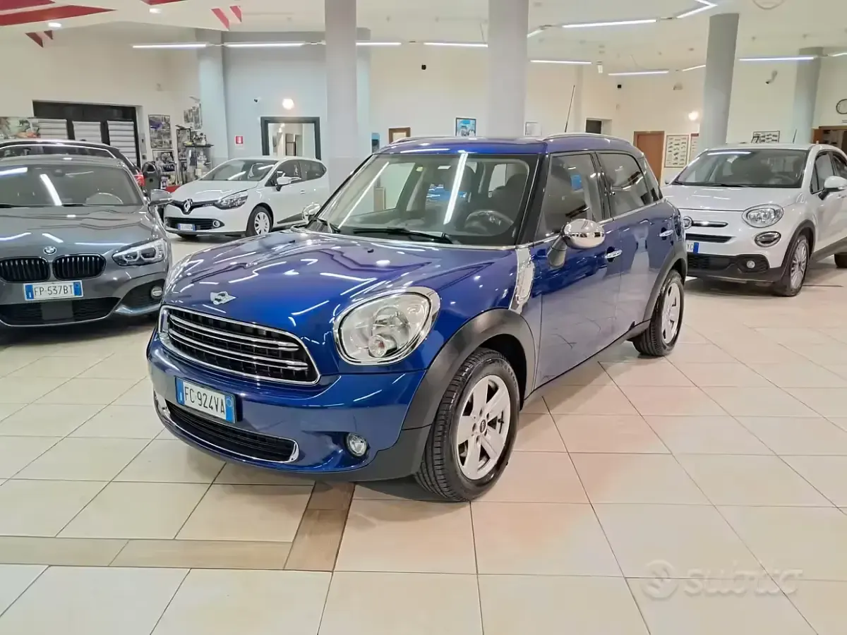 Usata Mini One D Countryman Business 90 CV (66 kW) 2016 Blu SUV