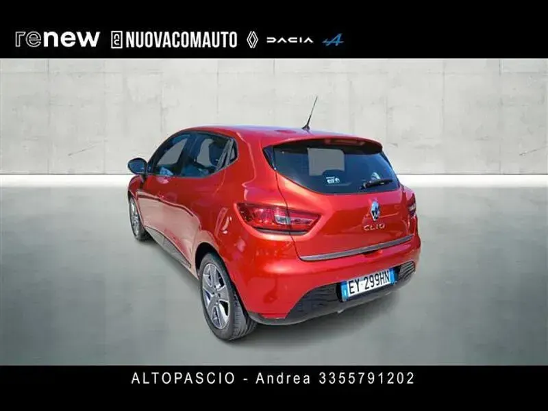 Usata Renault Clio 2015 Rosso Utilitaria