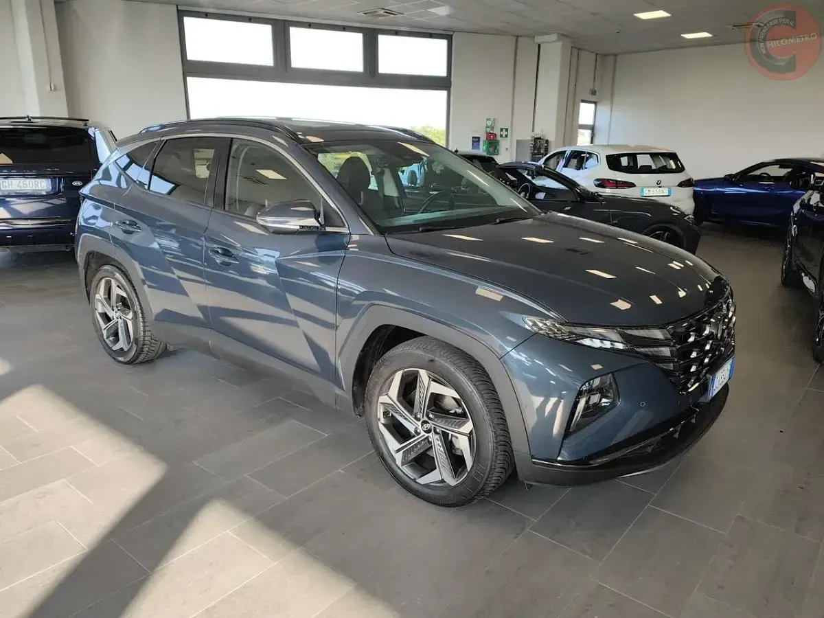 Usata Hyundai Tucson 179 CV (131 kW) 2022 Blu/azzurro SUV