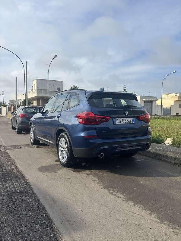 Usata BMW X3 150 CV (110 kW) 2020 Blu/azzurro SUV