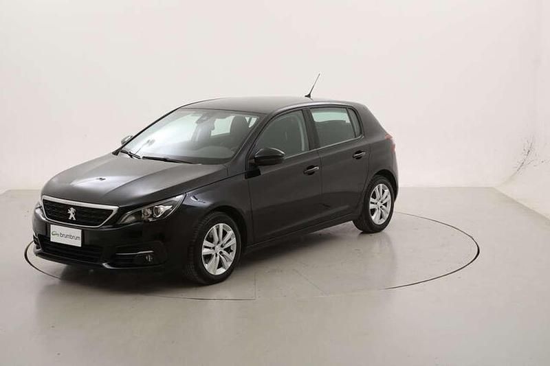 Usata Peugeot 308 Business-Line 131 CV (96 kW) 2021 Nero Berlina
