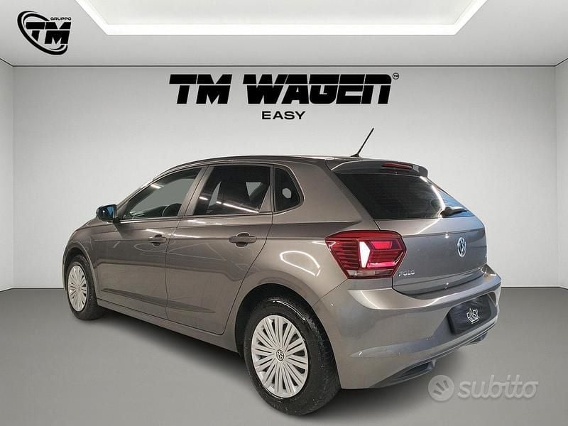 Usata VW Polo Trendline 90 CV (66 kW) 2019 Grigio Utilitaria