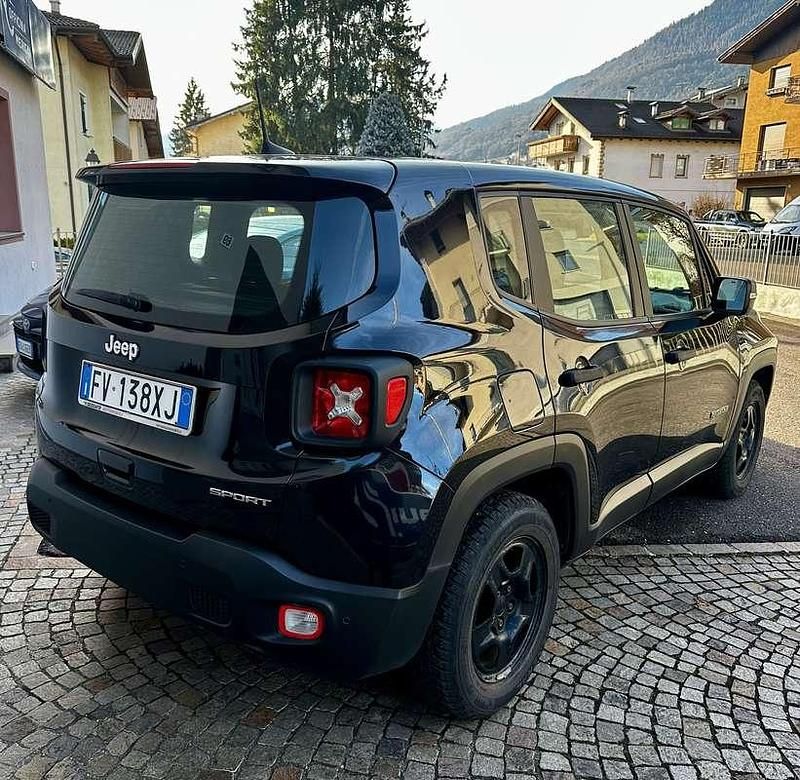 Usata Jeep Renegade Sport 120 CV (88 kW) 2019 Nero SUV