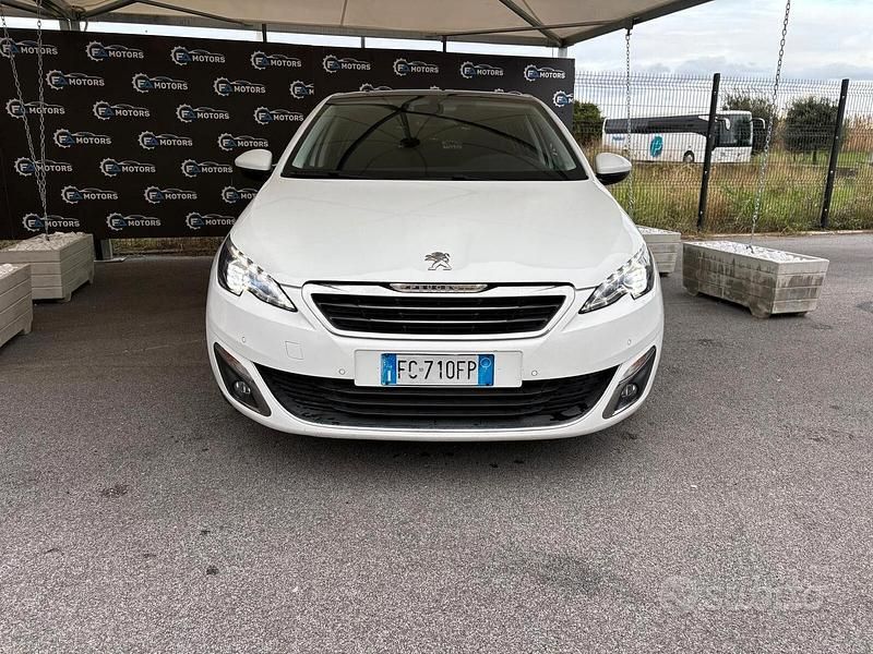 Usata Peugeot 308 Allure 120 CV (88 kW) 2016 Bianco Berlina