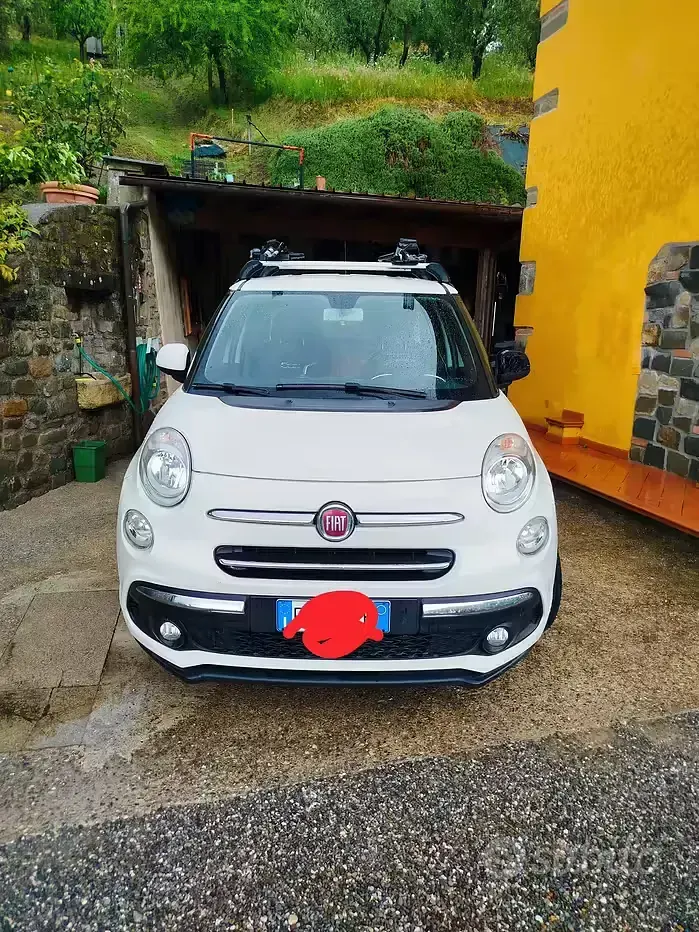 Usado Fiat 500L 120 CV (88 kW) 2018 Blanco Monovolumen