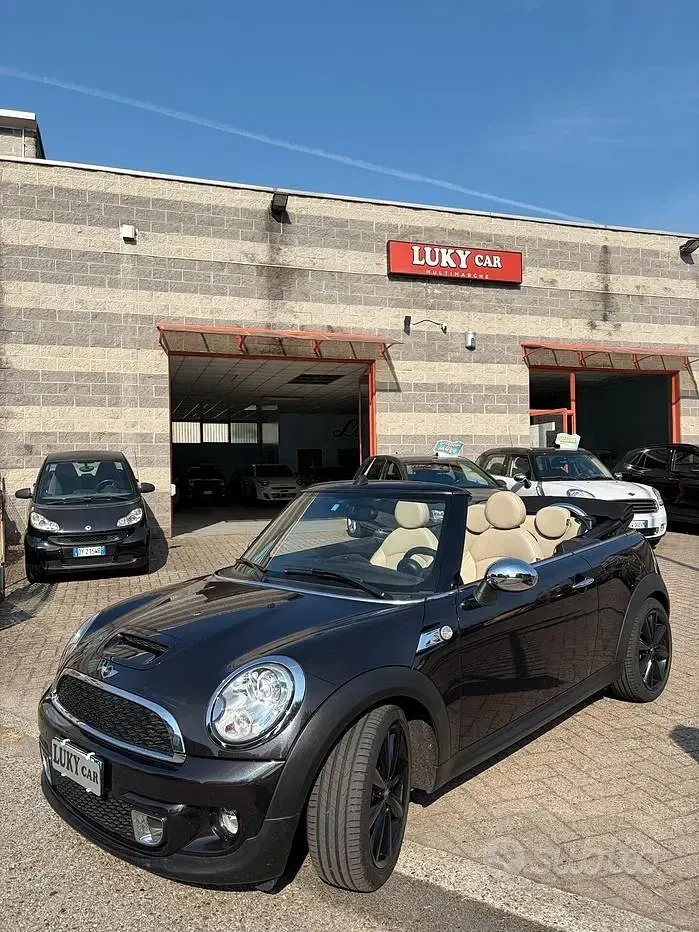 Usata Mini Cooper SD Cabriolet 143 CV (105 kW) 2013 Nero Cabrio