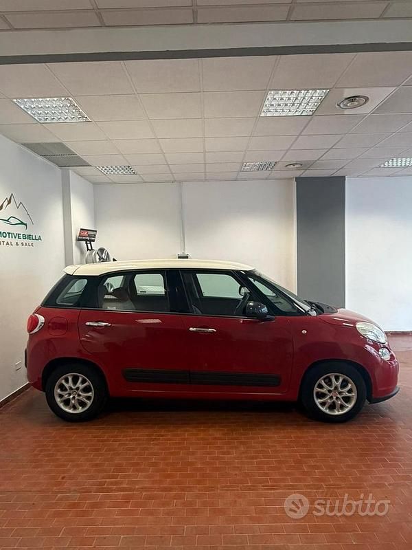 Usata Fiat 500L 105 CV (77 kW) 2013 Rosso Monovolume