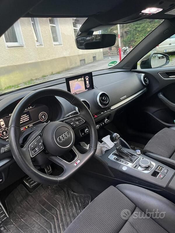Usata Audi A3 184 CV (135 kW) 2019 Grigio Berlina