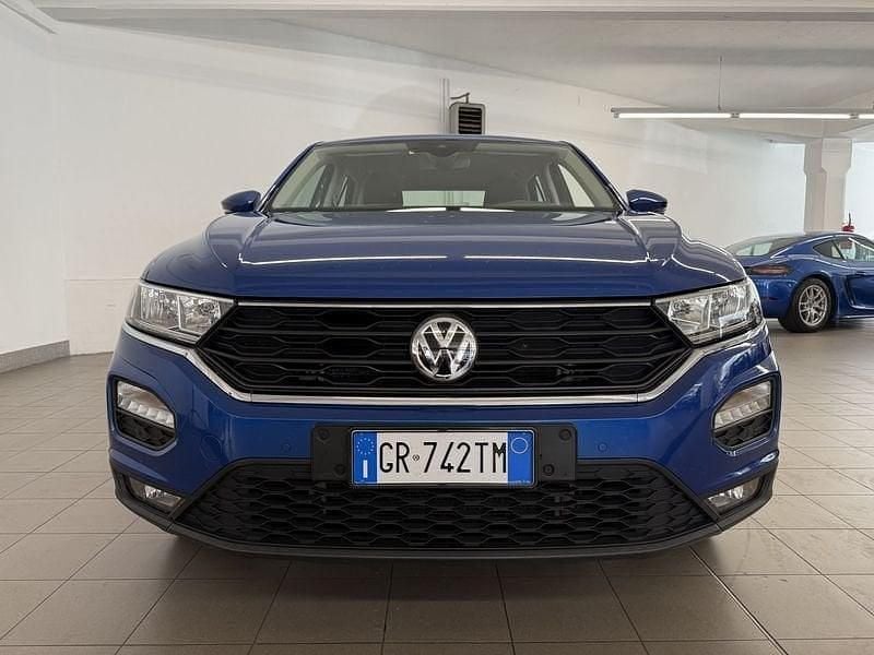 Usata VW T-Roc Business 110 CV (80 kW) 2019 Blu/azzurro SUV