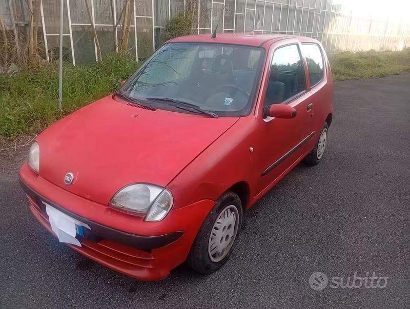 Usata Fiat 600 2001 Rosso Berlina