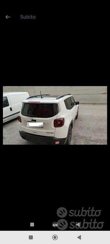 Usata Jeep Renegade 130 CV (95 kW) 2021 Bianco SUV