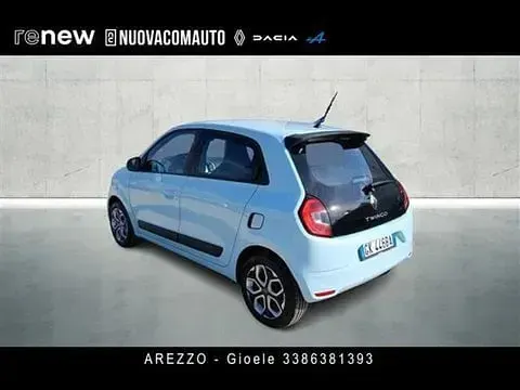 Usata Renault Twingo SE 65 CV (47 kW) 2022 Blu chiaro Utilitaria