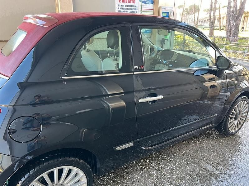 Usata Fiat 500 69 CV (50 kW) 2018 Nero Berlina